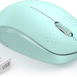Seonda Wireless Mouse. 2.4G Noiseless Mouse with USB Receiver