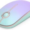2.4G Slim Portable Computer Wireless Mouse with Nano Receiver